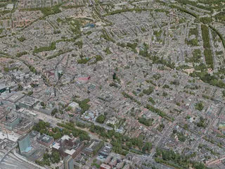 Utrecht City, Netherlands (2020) 3D Model preview