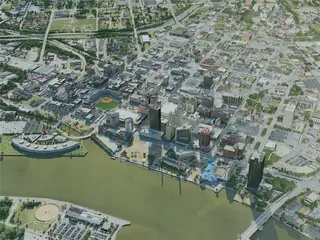 Toledo City, USA (2020) 3D Model preview
