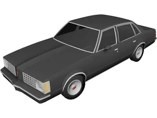 Pontiac LeMans (1979) 3D Model preview