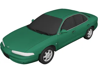 Oldsmobile Intrigue (2000) 3D Model preview