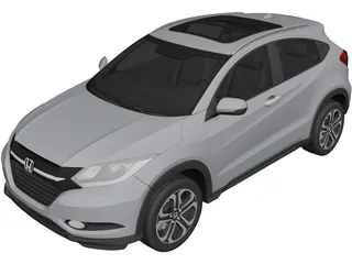 Honda HR-V (2016) 3D Model preview