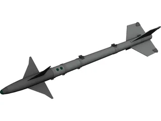 AIM-9L 3D Model preview