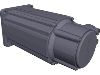 Bosch Rexroth Servo 3D Model preview