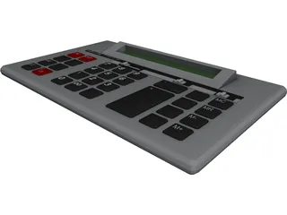 Calculator 3D Model preview