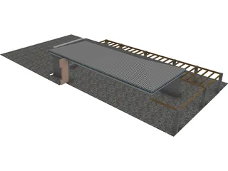 Country Restaurant 3D Model preview