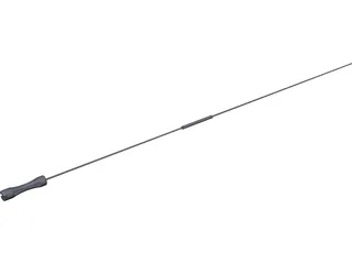 Sugical Needle 3D Model preview