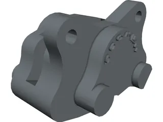 Brake Caliper Wilwood 3D Model preview
