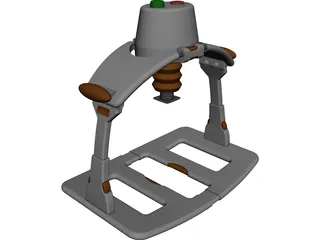 Chest Pump 3D Model preview