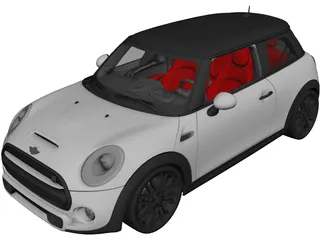 Mini Cooper S (2015) 3D Model preview