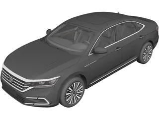 Volkswagen Passat 380 TSI (2021) 3D Model preview