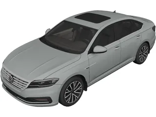 Volkswagen Lavida Plus (2021) 3D Model preview