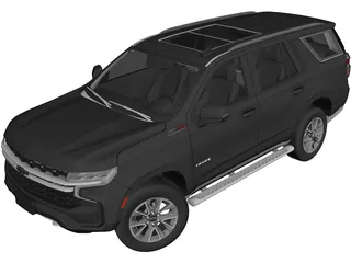 Chevrolet Tahoe Z71 (2021) 3D Model preview