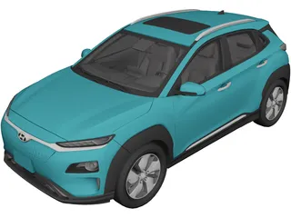 Hyundai Encino EV (2019) 3D Model preview