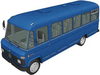 Mercedes-Benz O-309 (1979) 3D Model preview