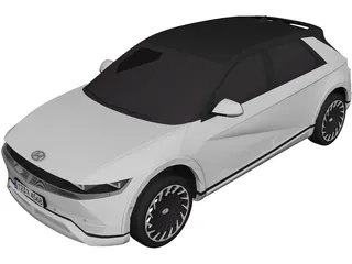 Hyundai IONIQ 5 (2022) 3D Model preview