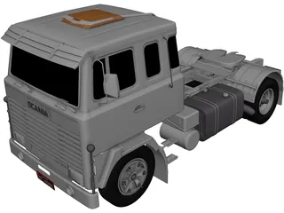 Scania LK 140 4x2 3D Model preview