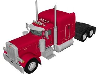 Peterbilt 379 (1987) 3D Model preview