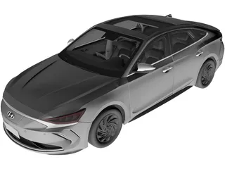 Hyundai Lafesta (2021) 3D Model preview
