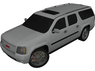 GMC Yukon 3D Model preview