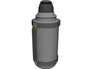 Thermos 3D Model preview