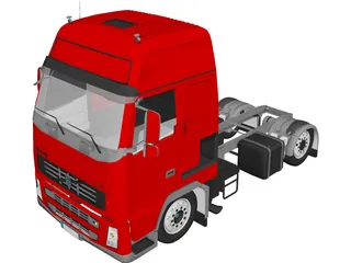 Volvo FH16 (2007) 3D Model preview