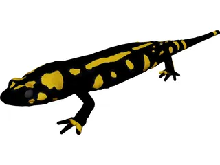 Salamandra 3D Model preview