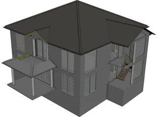 House 3D Model preview