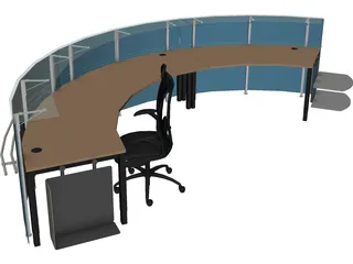 Reception 3D Model preview