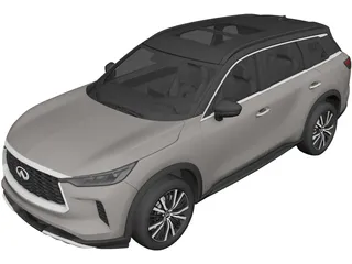 Infiniti QX60 (2022) 3D Model preview