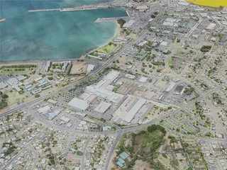 Kahului City, USA (2021) 3D Model preview