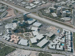 Irvine City, USA (2021) 3D Model preview