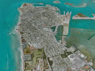 Key West City, USA (2021) 3D Model preview