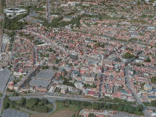 Lens City, France (2021) 3D Model preview