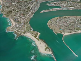 Newcastle City, Australia (2021) 3D Model preview
