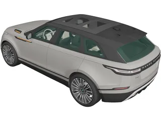 Range Rover Velar (2018) 3D Model preview