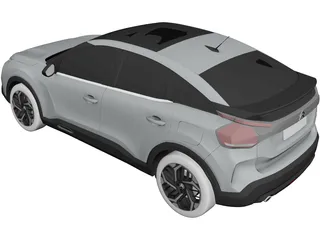 Citroen C4 (2021) 3D Model preview
