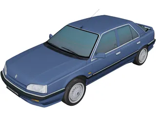 Renault R25 Baccara (1992) 3D Model preview