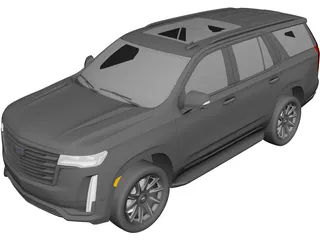 Cadillac Escalade (2021) 3D Model preview
