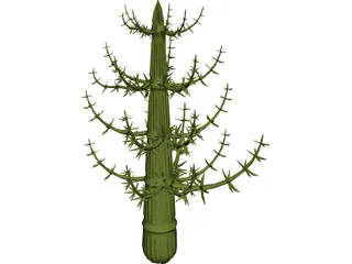 Prehistoric Calamite 3D Model preview
