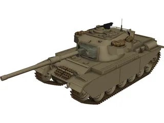 Centurion Mk.5 3D Model preview