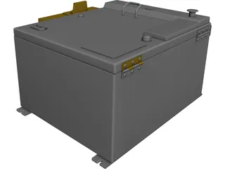 Fanuc Robotics RJ3 Op Box 3D Model preview