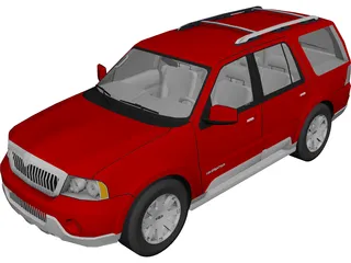 Lincoln Navigator (2004) 3D Model preview