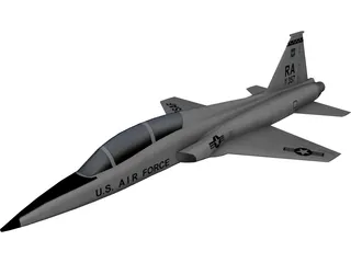 Northrop T-38 Talon 3D Model preview
