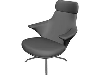 Armchair 3D Model preview