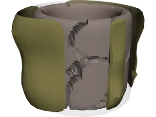 Capillary Section 3D Model preview