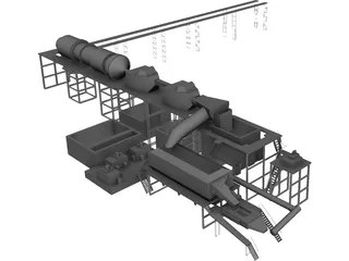 Sugar Factory 3D Model preview