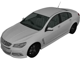 Holden Commodore SSV (2013) 3D Model preview