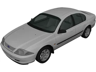 Ford Falcon (2000) 3D Model preview