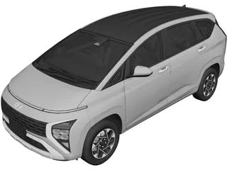 Hyundai Stargazer Prime (2022) 3D Model preview
