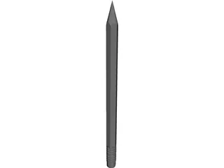 Pencil 3D Model preview
